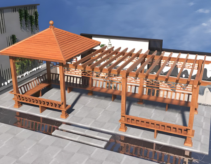 启东凉亭葡萄架制作